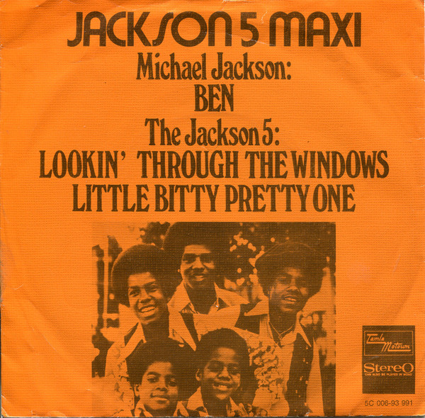 Michael Jackson / The Jackson 5 – Jackson 5 Maxi (1972, Yellow 