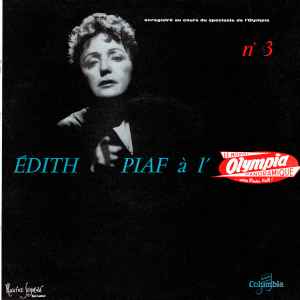 Edith Piaf - À L'Olympia - N° 3