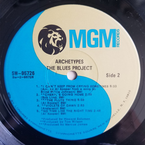 The Blues Project - Archetypes | MGM Records (SW-95726) - 4