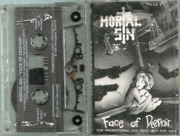 Mortal Sin - Face Of Despair | Releases | Discogs