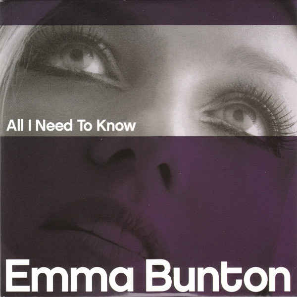 Album herunterladen Emma Bunton - All I Need To Know