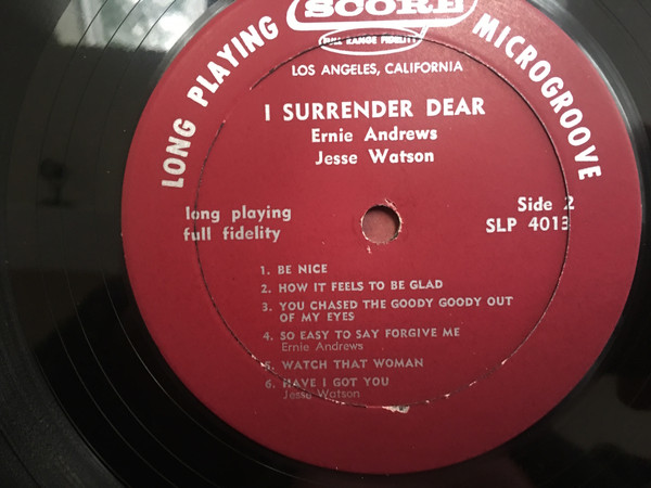 last ned album Al Hibbler, Ernie Andrews, Jesse Watson - I Surrender Dear