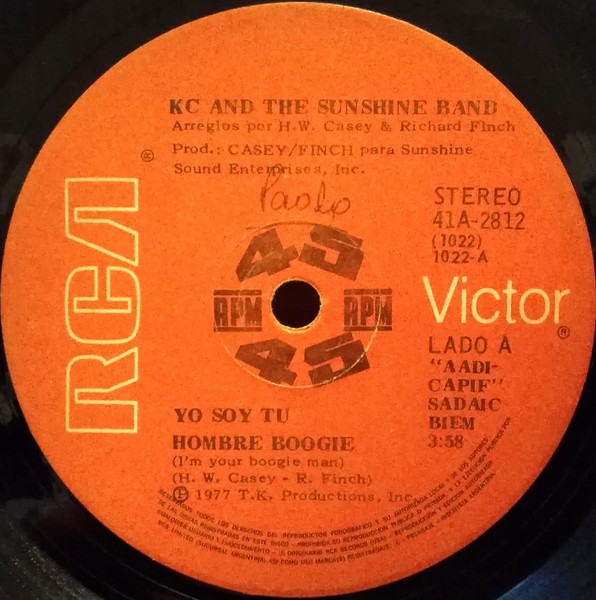KC & The Sunshine Band - I'm Your Boogie Man | Releases | Discogs