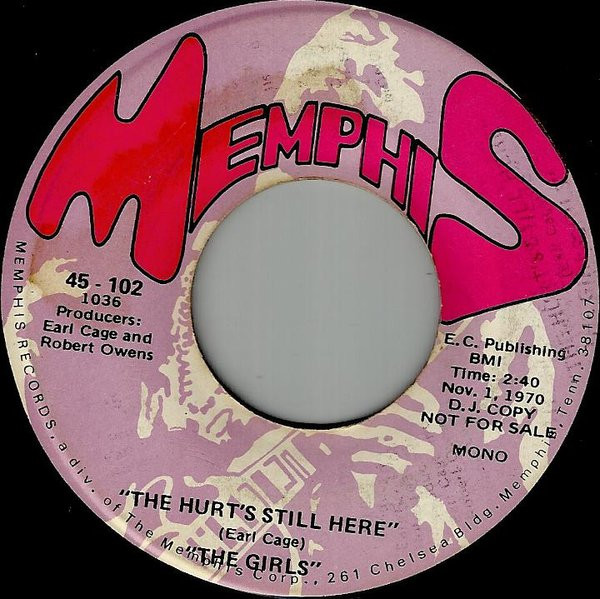 The Girls – The Hurt's Still Here (1970, Vinyl) - Discogs