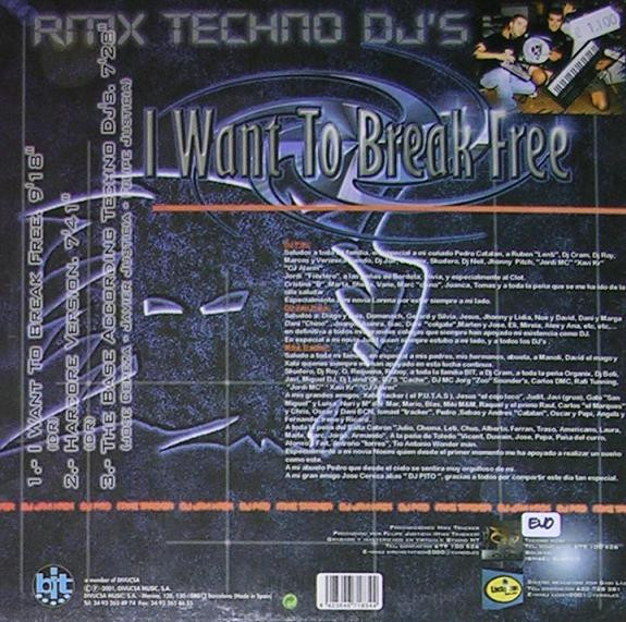last ned album Techno DJ's - I Want To Break Free Remix