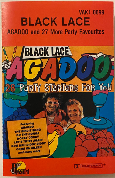 良好品） 12” BLACK LACE // AGADOO - レコード