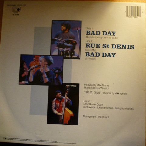 Album herunterladen Carmel - Bad Day