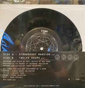 X SUNS - Strawberry Mansion/Twelve Hours album cover