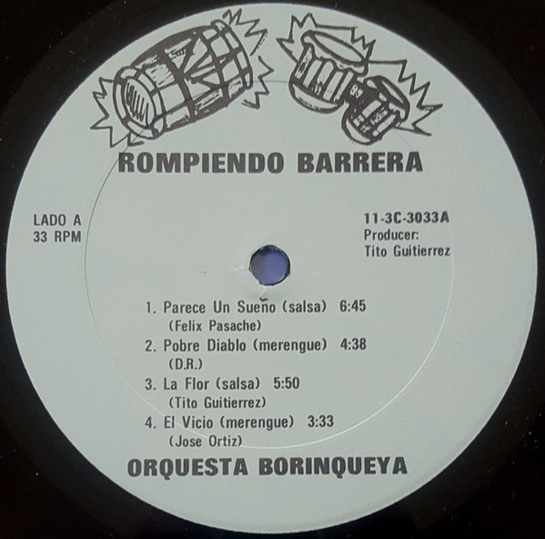 descargar álbum Orquesta Borinqueya - Rompiendo Barrera