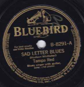 Tampa Red – Sad Letter Blues / Bessemer Blues (1939, Shellac 