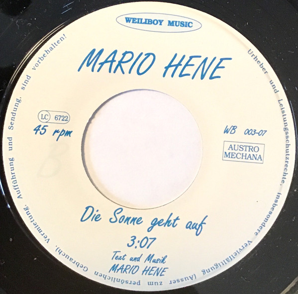 ladda ner album Mario Hené - Jetzt Oder Nie