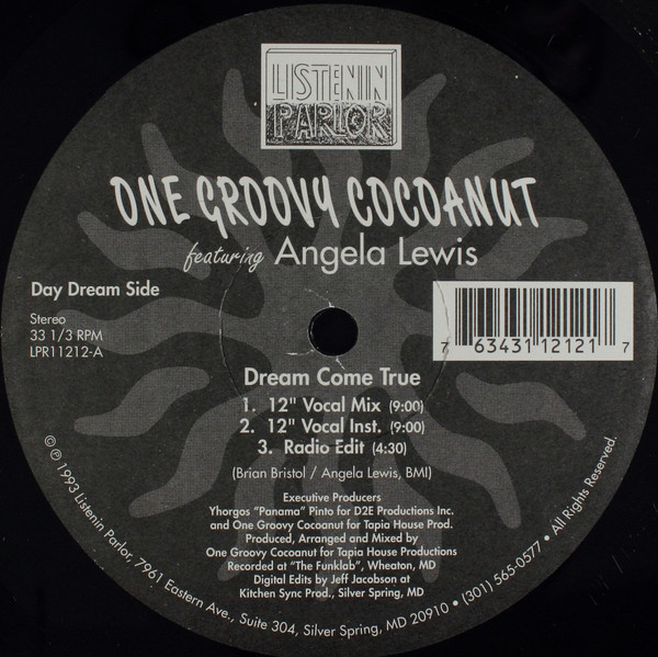 last ned album One Groovy Cocoanut Featuring Angela Lewis - Dream Come True