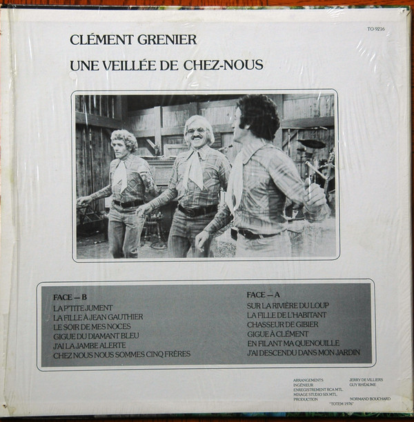 baixar álbum Clément Grenier - Une Veillée De Chez Nous