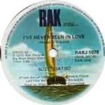 Cover of I've Never Been In Love / Starlight Lady, 1980, Vinyl