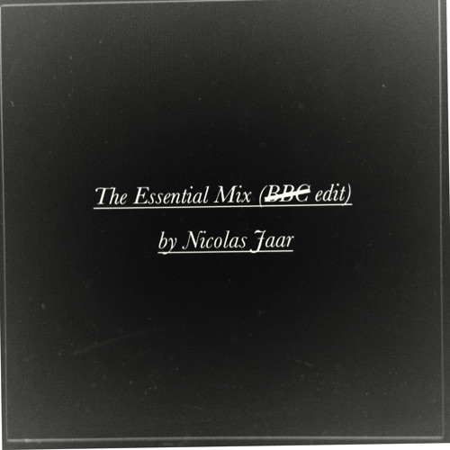 Nicolas Jaar – The Essential (BBC (2012, File) - Discogs