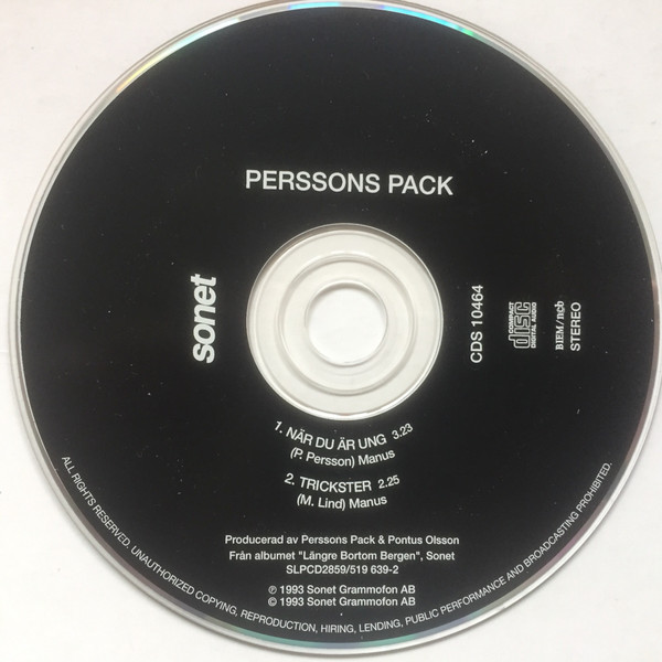 lataa albumi Perssons Pack - När Du Är Ung