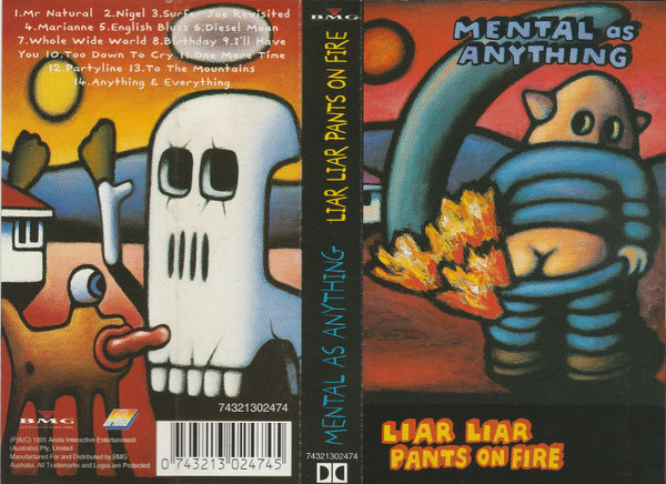 Mental As Anything Liar Liar Pants On Fire 1995 Cd Discogs