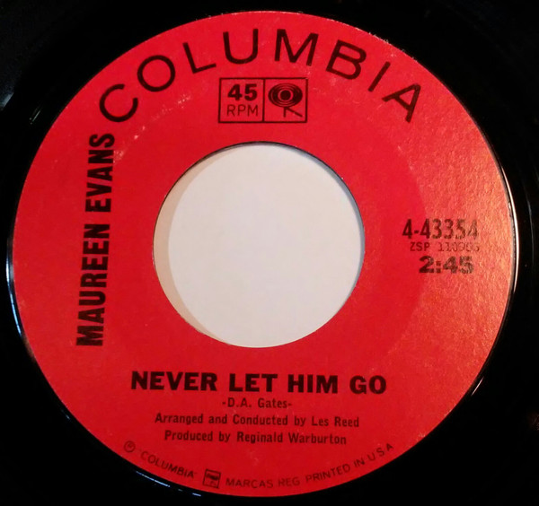 descargar álbum Maureen Evans - Never Let Him Go Poco Sole