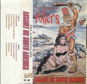 Paul Di'annos Killers – Assault On South America (1990, Cassette