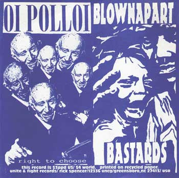 ladda ner album Oi Polloi Blownapart Bastards - Oi Polloi Blownapart Bastards