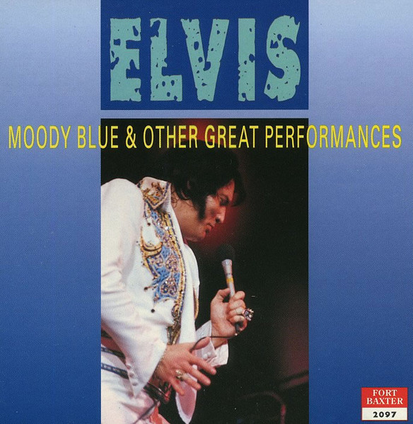 ELVIS PRESLEY - MOODY BLUE - LP ALBUM 33 TOURS - VINYLE - DISQUE