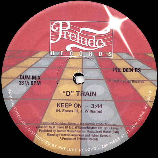 D Train - Keep On | Releases | Discogs