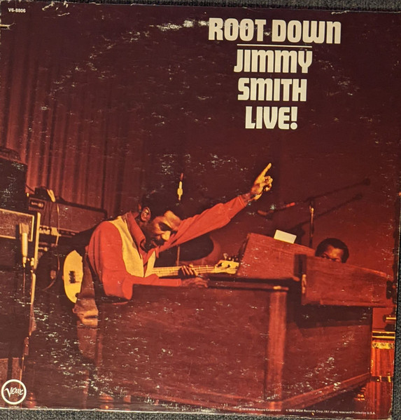 Jimmy Smith - Root Down - Jimmy Smith Live! | Releases | Discogs