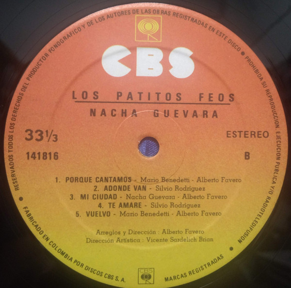 Album herunterladen Nacha Guevara - Los Patitos Feos