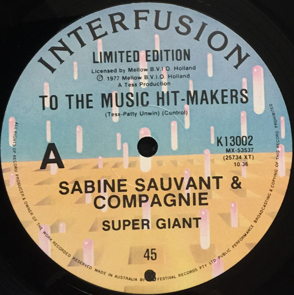 last ned album Sabine Sauvant & Compagnie, Munich Machine - To The Music Hit Makers Part 1 And 2