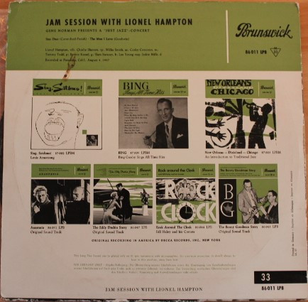 ladda ner album Lionel Hampton All Stars And The All Stars - Jam Session With Lionel Hampton