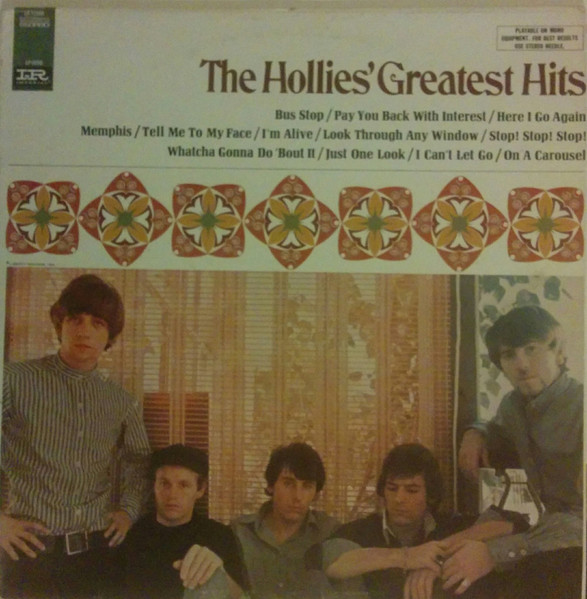 The Hollies – The Hollies' Greatest Hits (1967, Vinyl) - Discogs