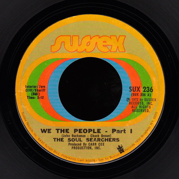 The Soul Searchers – We The People (1972, Vinyl) - Discogs