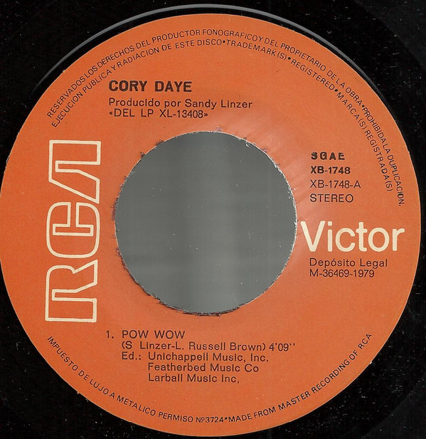 last ned album Cory Daye - Pow Wow