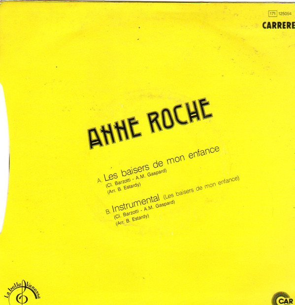 last ned album Anne Roche - Les Baisers De Mon Enfance