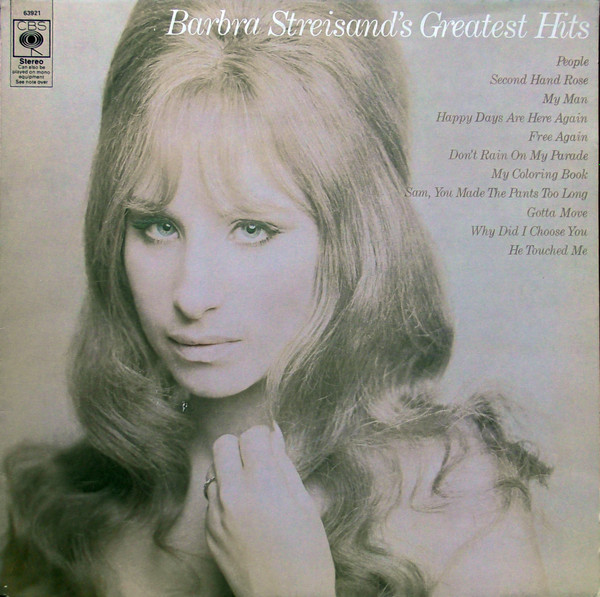 Greatest hits / Barbra Streisand | Streisand, Barbra (1942-) - chanteuse, actrice, réalisatrice américaine. Interprète