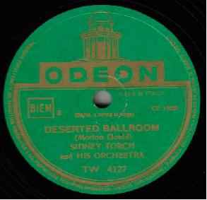 Sidney Torch & Orchestra - Deserted Ballroom / Tabu album cover