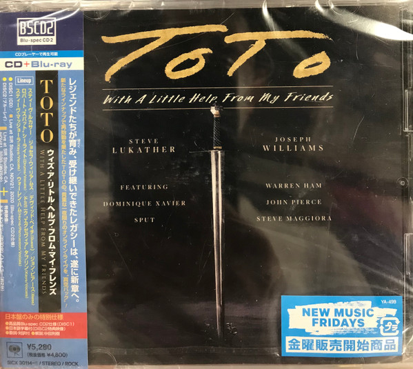 Toto – With A Little Help From My Friends (2021, Blu-spec CD2, CD