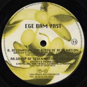 Ege Bam Yasi - Acid Nation - The Birth Of An Acid Nation