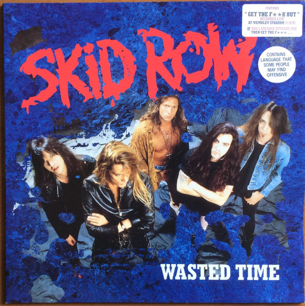 Skid Row Wasted Time 1991 Vinyl Discogs