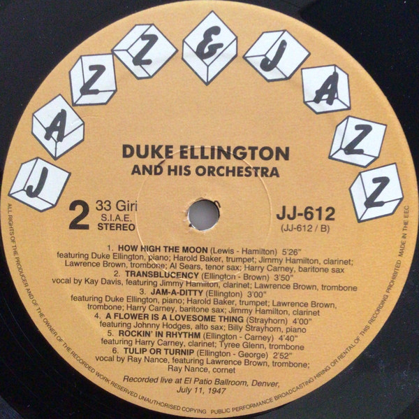 descargar álbum Duke Ellington & His Orchestra - Transblucency
