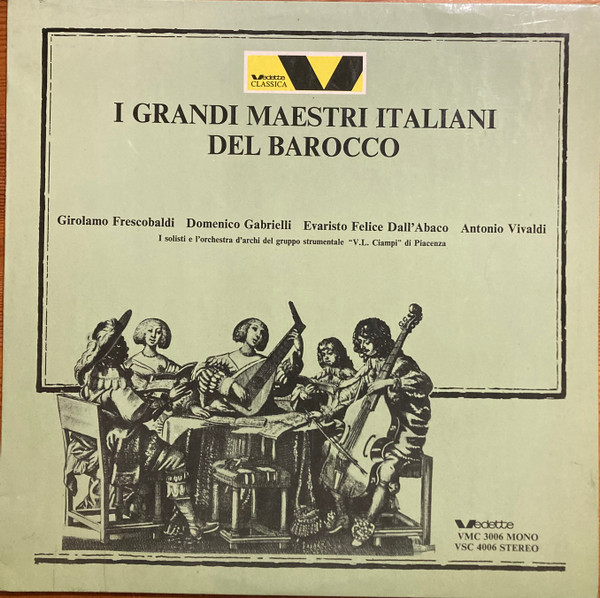 Great Masters Of The Italian Baroque (1967, Vinyl) - Discogs