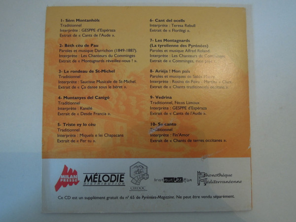 Album herunterladen Various - Les Plus Beaux Chants Pyrénéens