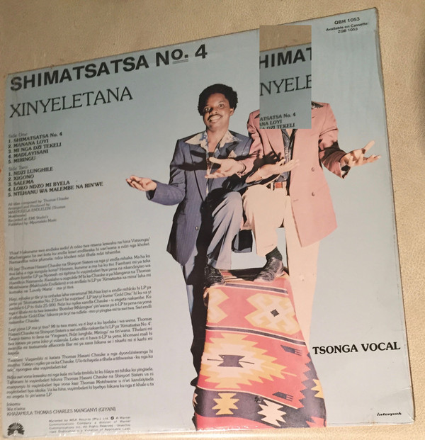 ladda ner album Thomas Chauke Na Shinyori Sisters - Shimatsatsa No4 Xinyeletana