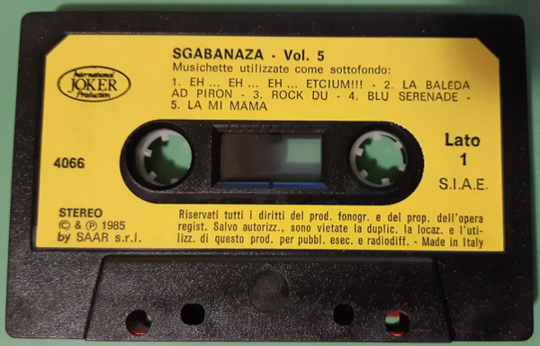 ladda ner album Download Sgabanaza - Vol 5 album