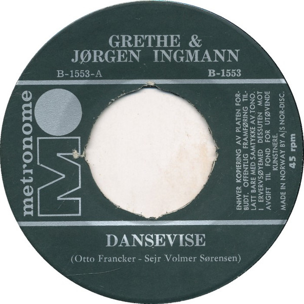 Album herunterladen Grethe Og Jørgen Ingmann - Dansevise