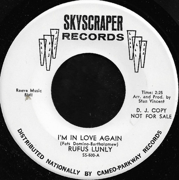 Rufus Lumley – I'm In Love Again / Pinnochio (1965, Vinyl) - Discogs