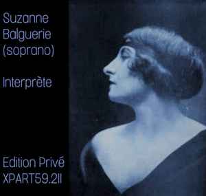 Suzanne Balguérie - Interprète album cover