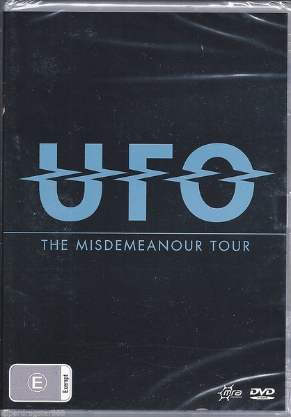 UFO – The Misdemeanour Tour (2007, DVD) - Discogs