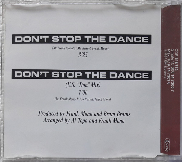 lataa albumi Performing Organ Process - Dont Stop The Dance