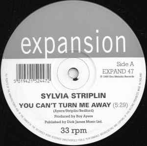 Sylvia Striplin - You Can't Turn Me Away / Mi Sabrina Tequana (My Sister's Daughter) album cover